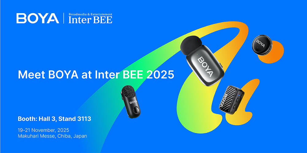 Meet BOYA at Inter BEE 2025