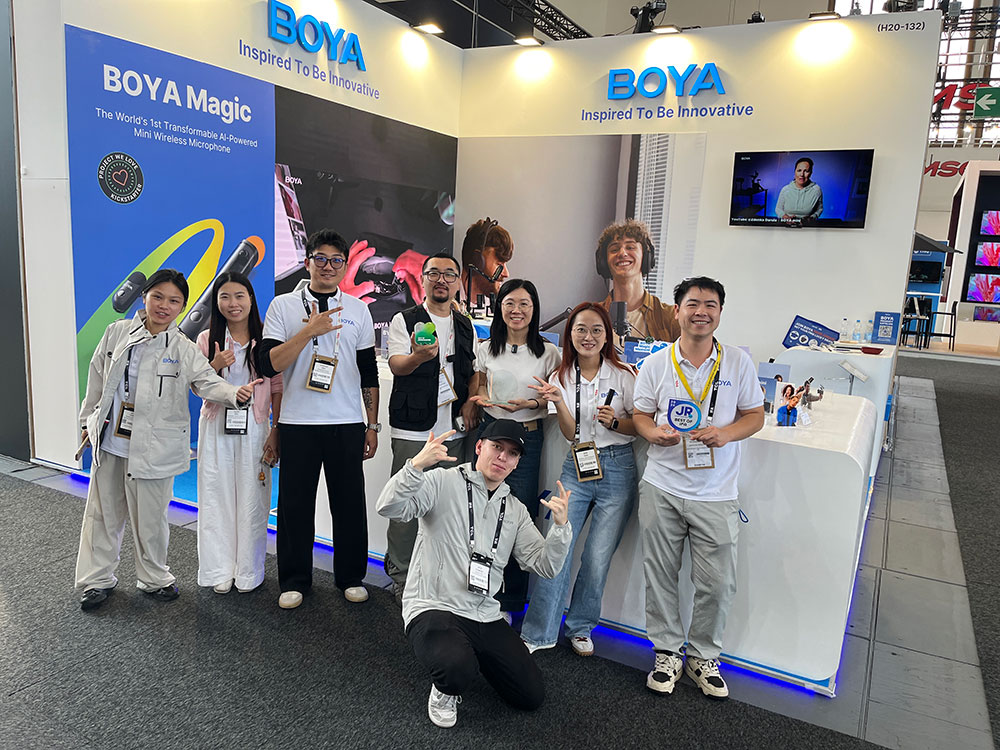 BOYA Magic triunfa en IFA 2025, llevándose a casa 4 premios principales