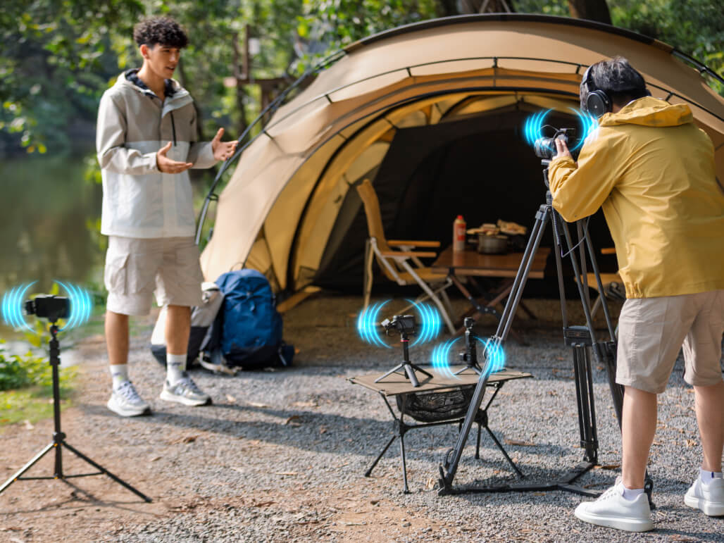 Skalieren Sie auf bis zu 4 Empfänger, <br/>Versorgen Sie größere Setups mit Strom